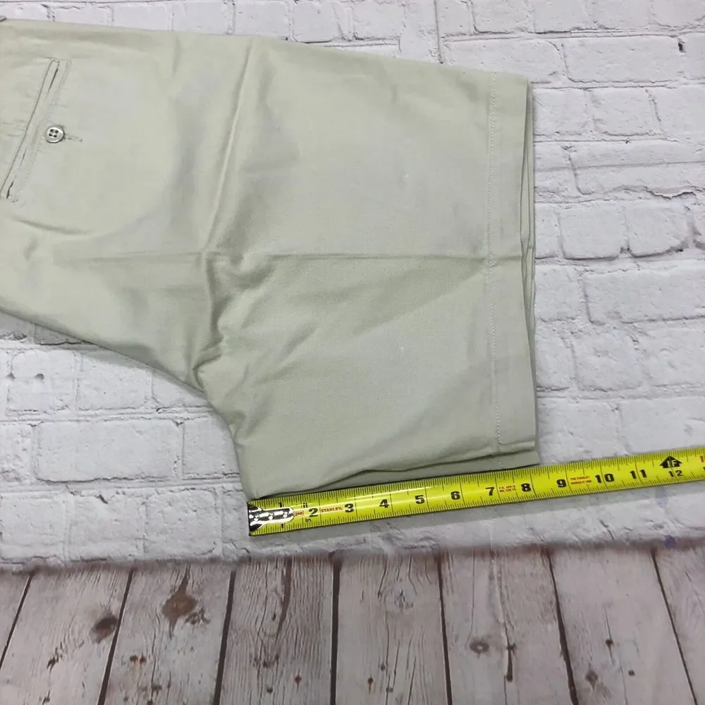 NWT Dockers Men Weathered Gab Pleated Chino Cotton Shorts Size 38 M125 -29